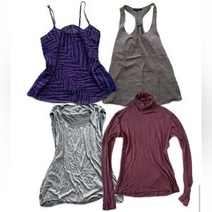 BUNDLE forever 21 alternative apparel blouse Tank turtleneck racerback medium